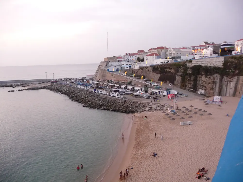 Ericeira harbour and its seafront buildings
