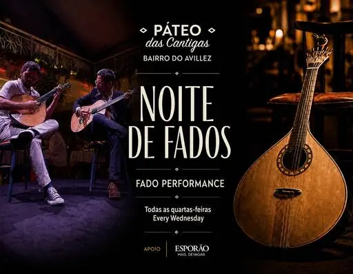 Fado Performance at Páteo in Bairro do Avillez · publisher image