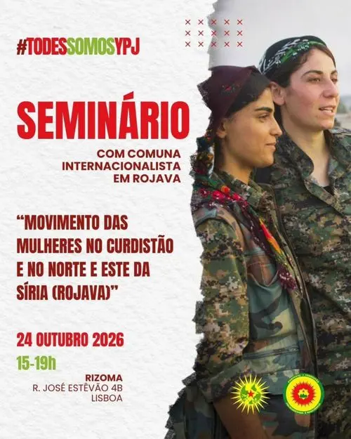 Seminário "Movimento das Mulheres no Curdistão e no Norte e Este da Síria (Rojava) " · publisher image