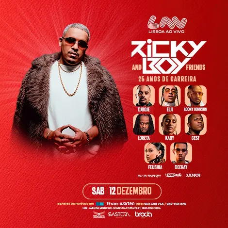 RICKY BOY & FRIENDS 25 ANOS CARREIRA · publisher image