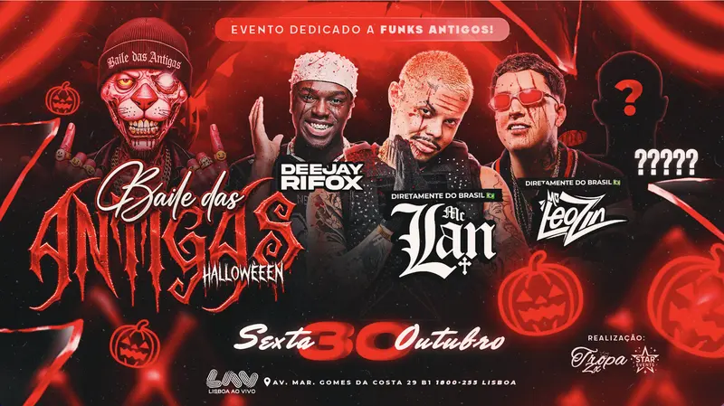 HALLOWEEN BAILE DAS ANTIGAS · publisher image