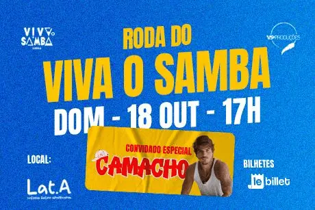 Roda do Viva o Samba no Lat.a convida Fellipe Camacho · publisher image