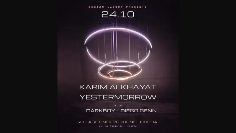 NECTAR Lisbon invites Karim Alkhayat, Yestermorrow · publisher image