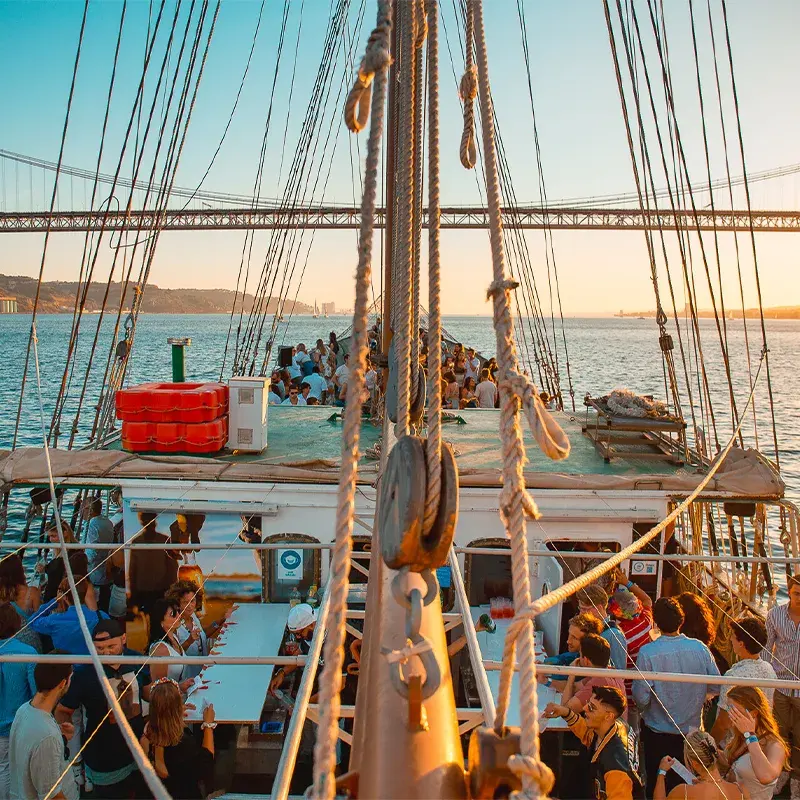 The Lisbon Boat Party: Tagus tour with DJ · publisher image
