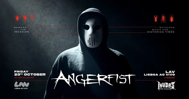 ANGERFIST & USH| LISBON 2026 · publisher image