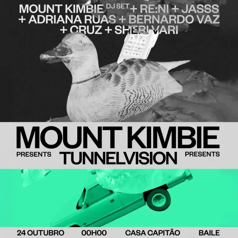 MOUNT KIMBIE presentes TUNNELVISION · publisher image