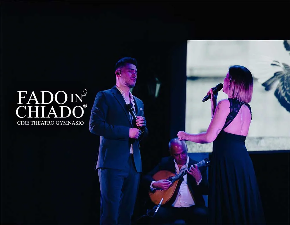 Fado in Chiado performance · programme venue photograph