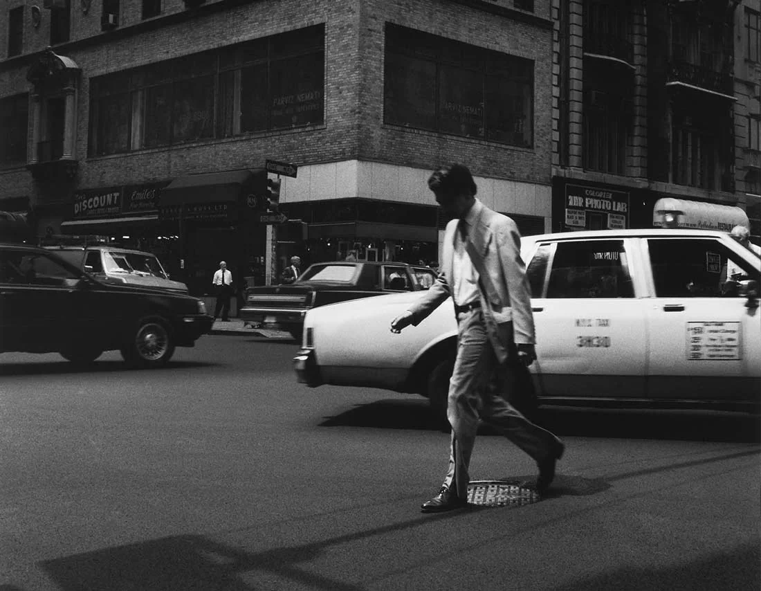 Black-and-white city photograph used for Once Upon a Time in America