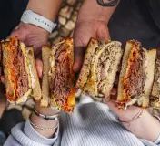 Signature sandwiches from Let’s Pastrami