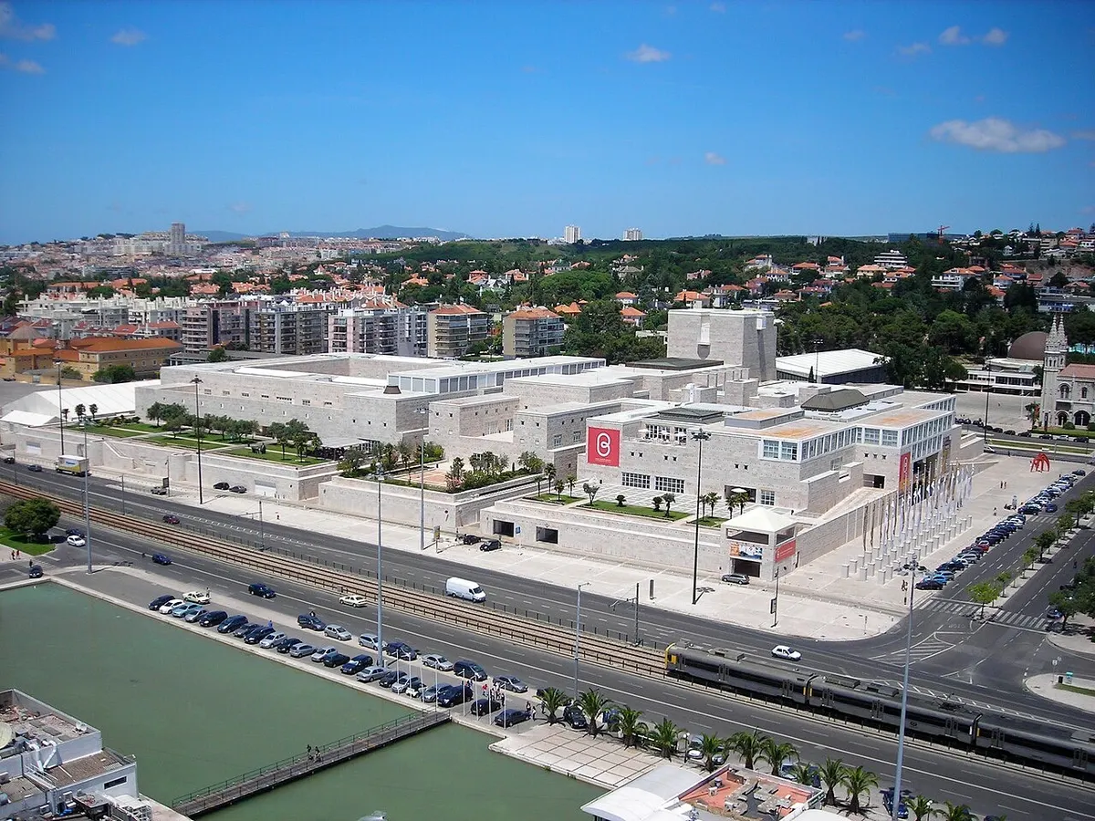 The Centro Cultural de Belém complex viewed from above