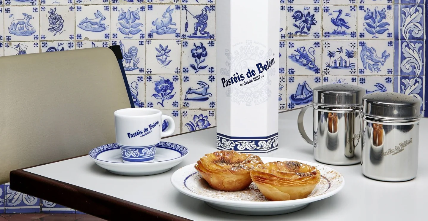 Custard tarts, coffee and blue-and-white tiles at Pastéis de Belém