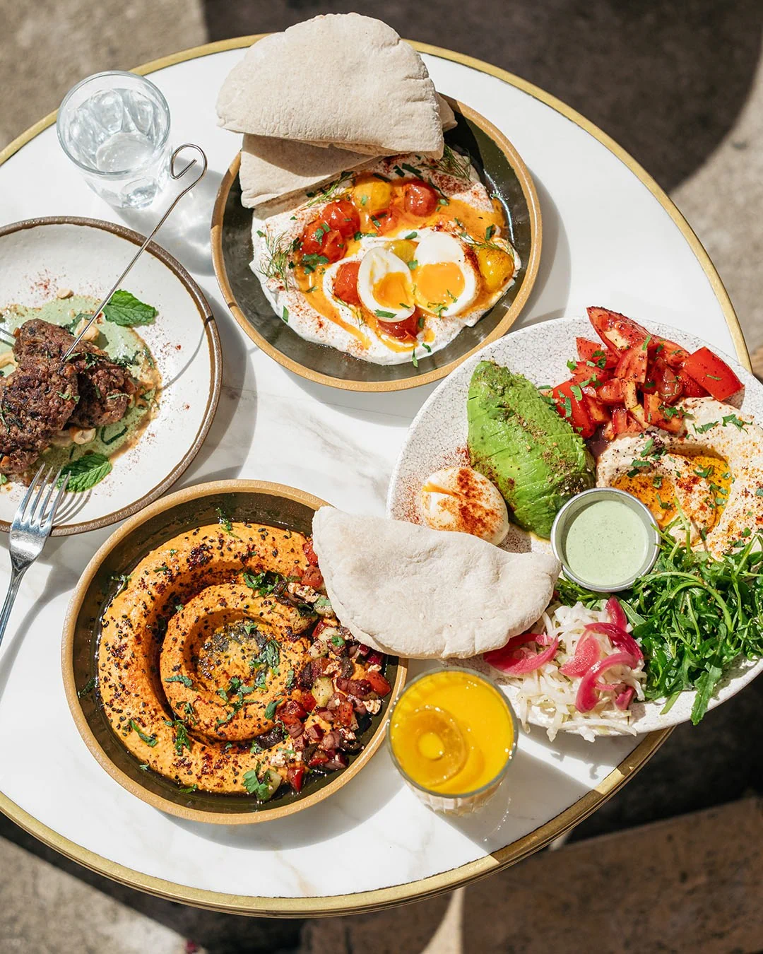 Fresh dishes at Fabric in its official food gallery