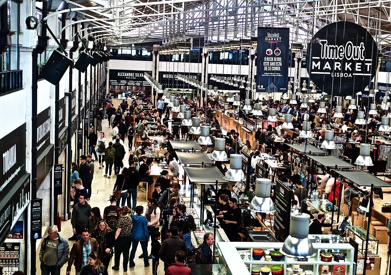 Mercado da Ribeira · location setting
